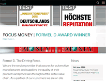 Tablet Screenshot of formeld.com